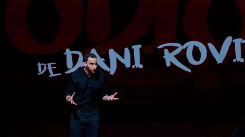 Odio, de Dani Rovira, un especial que llegará a la plataforma el próximo 12 de febrero. (Foto: Netflix)