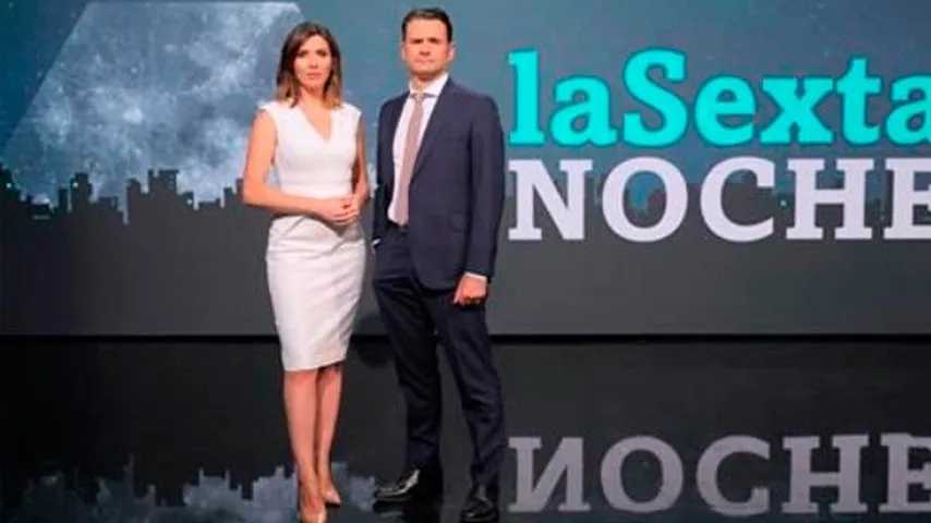 Iñaki López y Verónica Sanz presentan La sexta noche. (Foto: La Sexta)