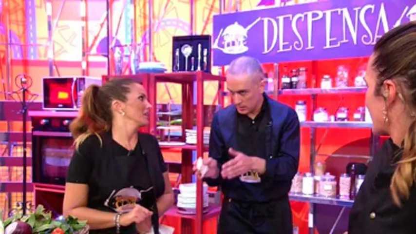 Kiko cocinó con su amiga Marta en un ambiente de mucha tensión. (Foto: Telecinco)