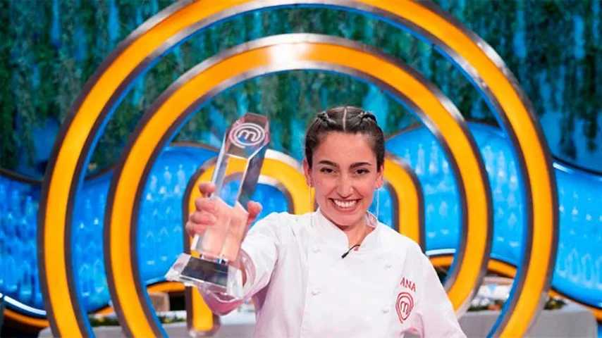 Ana Iglesias, flamante ganadora de la octava edición de MasterChef. (Foto: RTVE)