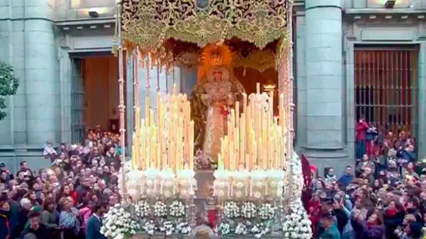 Las principales procesiones de Madrid, Málaga y Sevilla del 2018, en la programación especial. (Foto: Telemadrid)