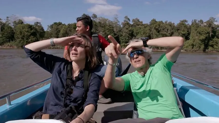 Sandra y Jesús vivieron momentos estupendos en Borneo. (Foto: Mediaset)