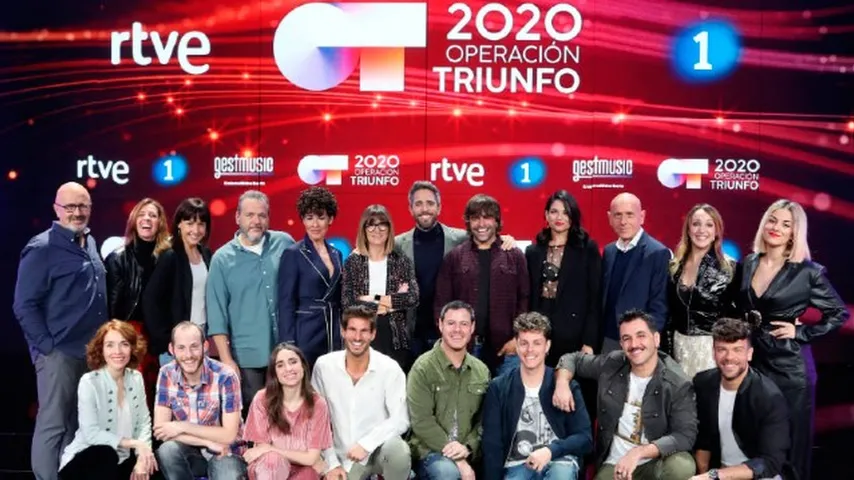 Presentación de OT 2020 que se estrena el domingo 12. (Foto: RTVE)