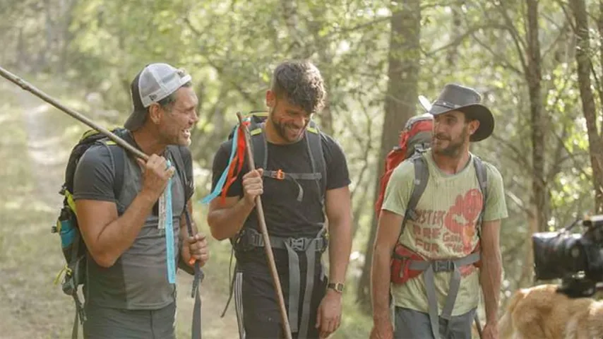 Nacho Vidal, Zacarías Fievet y Ricky Merino. (Foto: La 1)