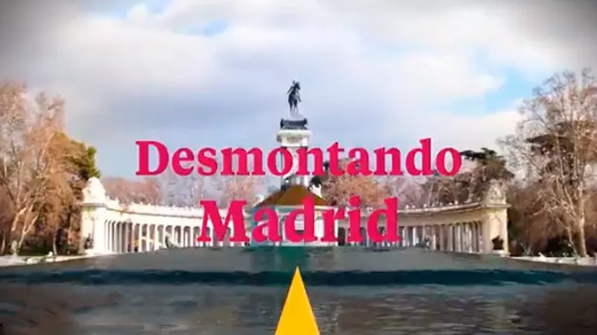 Desmontando Madrid, una buena oferta para el prime time del domingo. (Foto: Telemadrid)