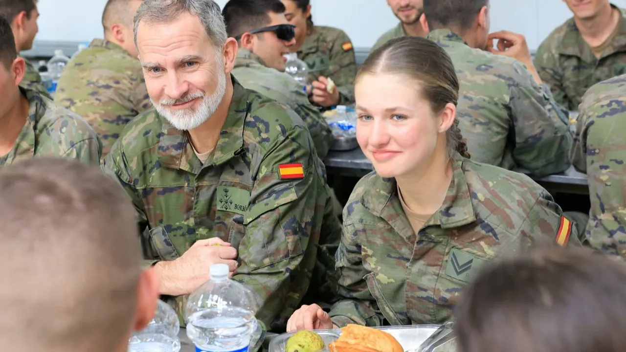 Felipe VI visita a Leonor en Zaragoza