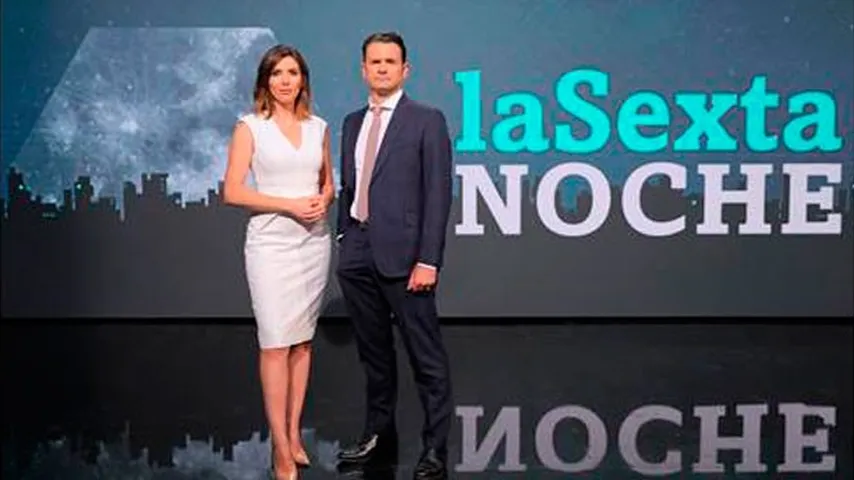 Iñaki López y Verónica Sanz presentan La sexta noche. (Foto: La Sexta)